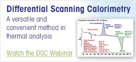 Differential Scanning Calorimetry (DSC) Webinar