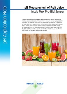 pH Measurement of Fruit juice | METTLER TOLEDO