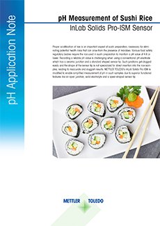 pH Measurement of Sushi Rice