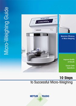 Weighing On A Microbalance Guide Mettler Toledo